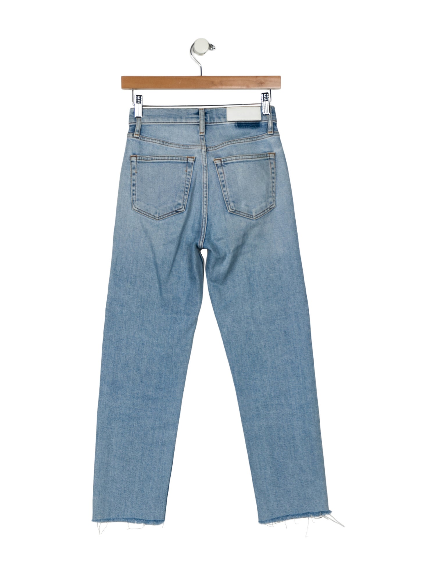 RE/DONE Mid-Rise Straight Leg Jeans