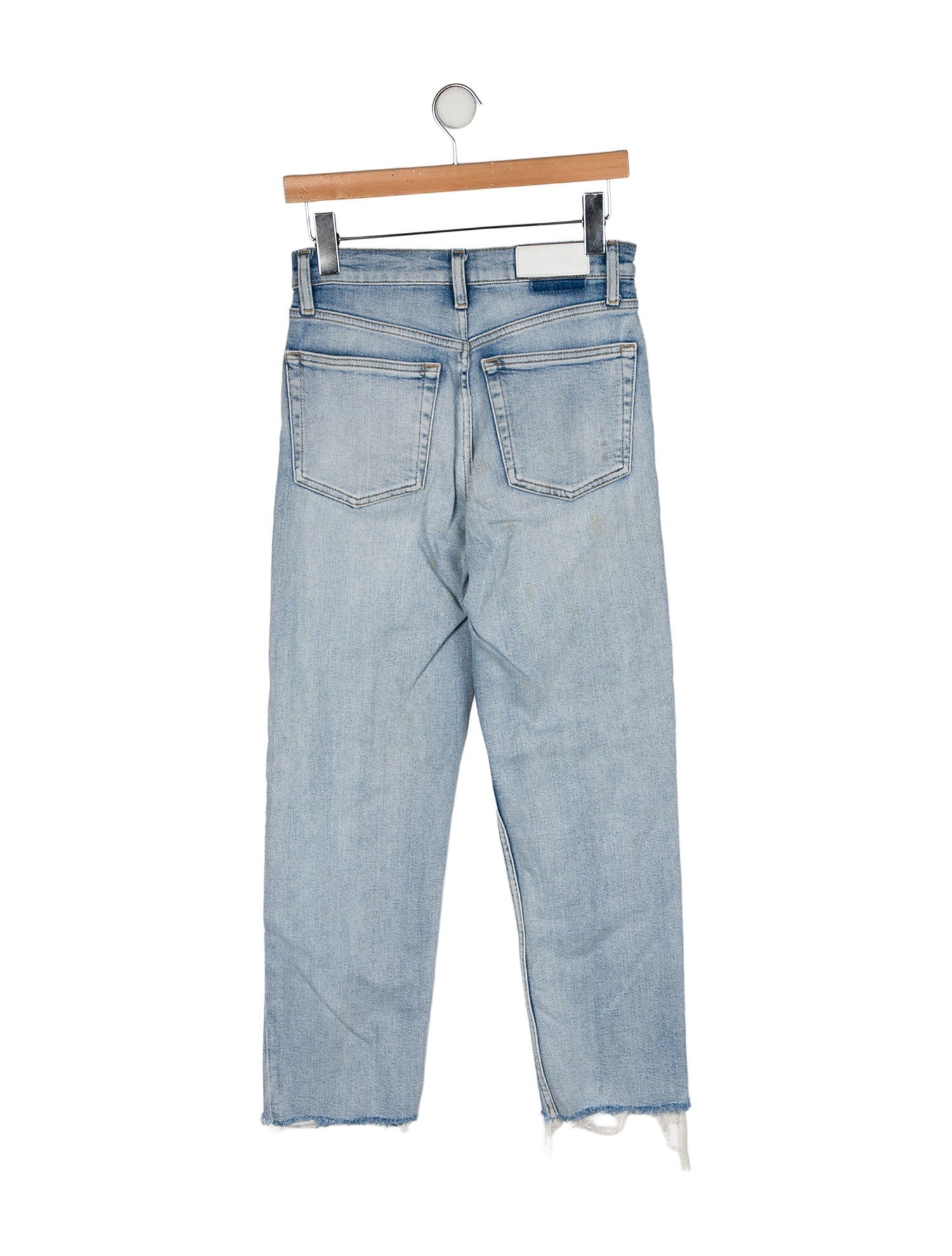 RE/DONE Mid-Rise Straight Leg Jeans