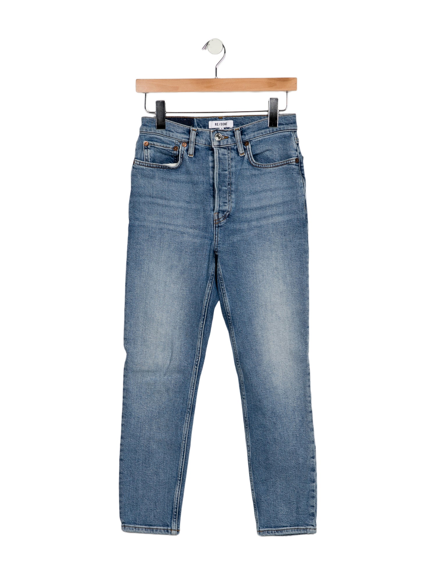 RE/DONE Mid-Rise Skinny Leg Jeans