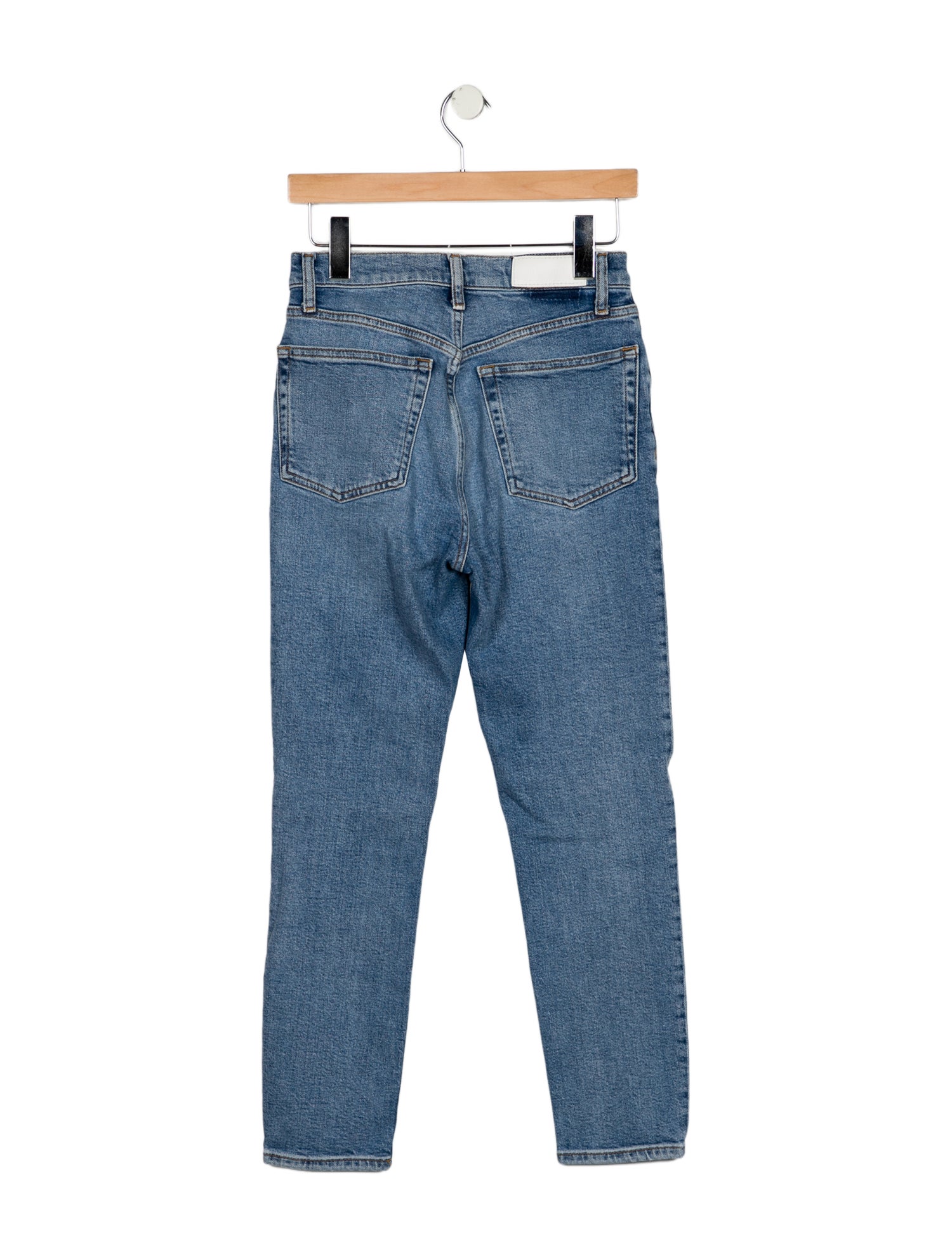 RE/DONE Mid-Rise Skinny Leg Jeans