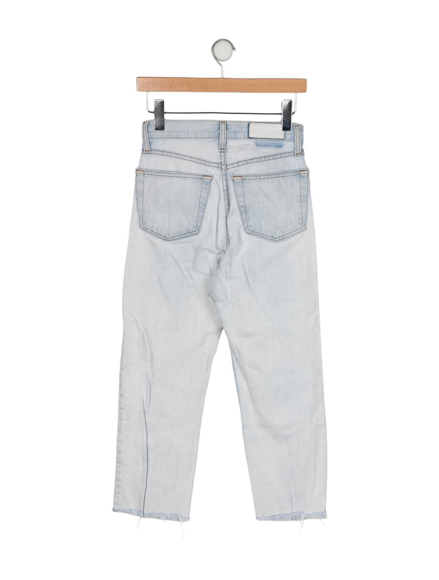 RE/DONE Mid-Rise Straight Leg Jeans