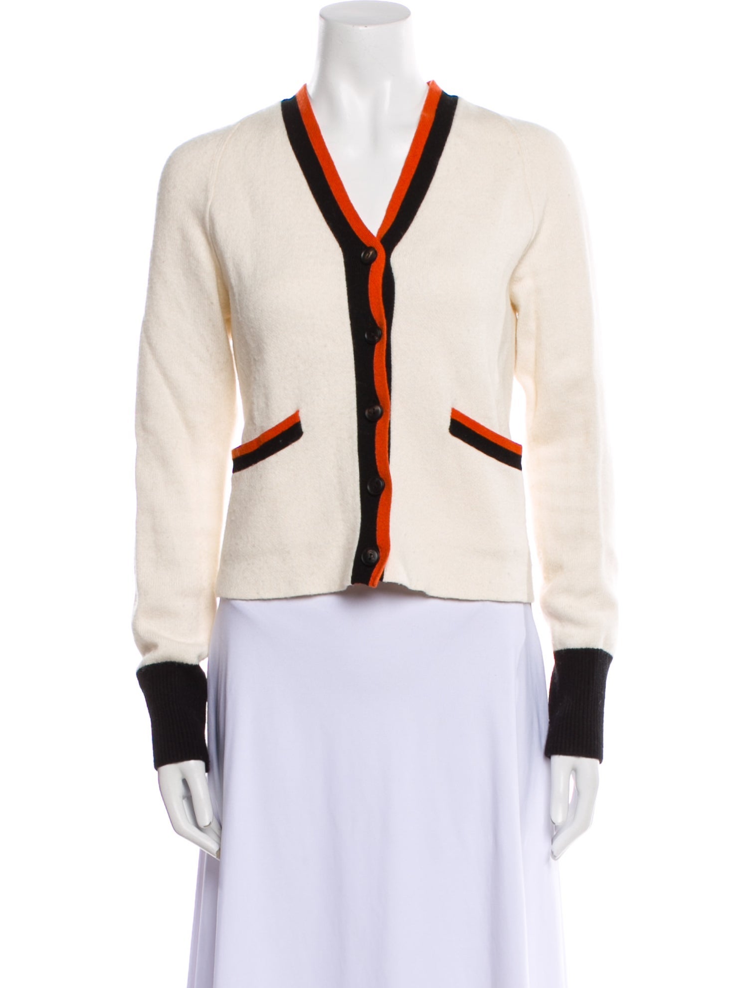 RE/DONE Wool Colorblock Pattern Sweater