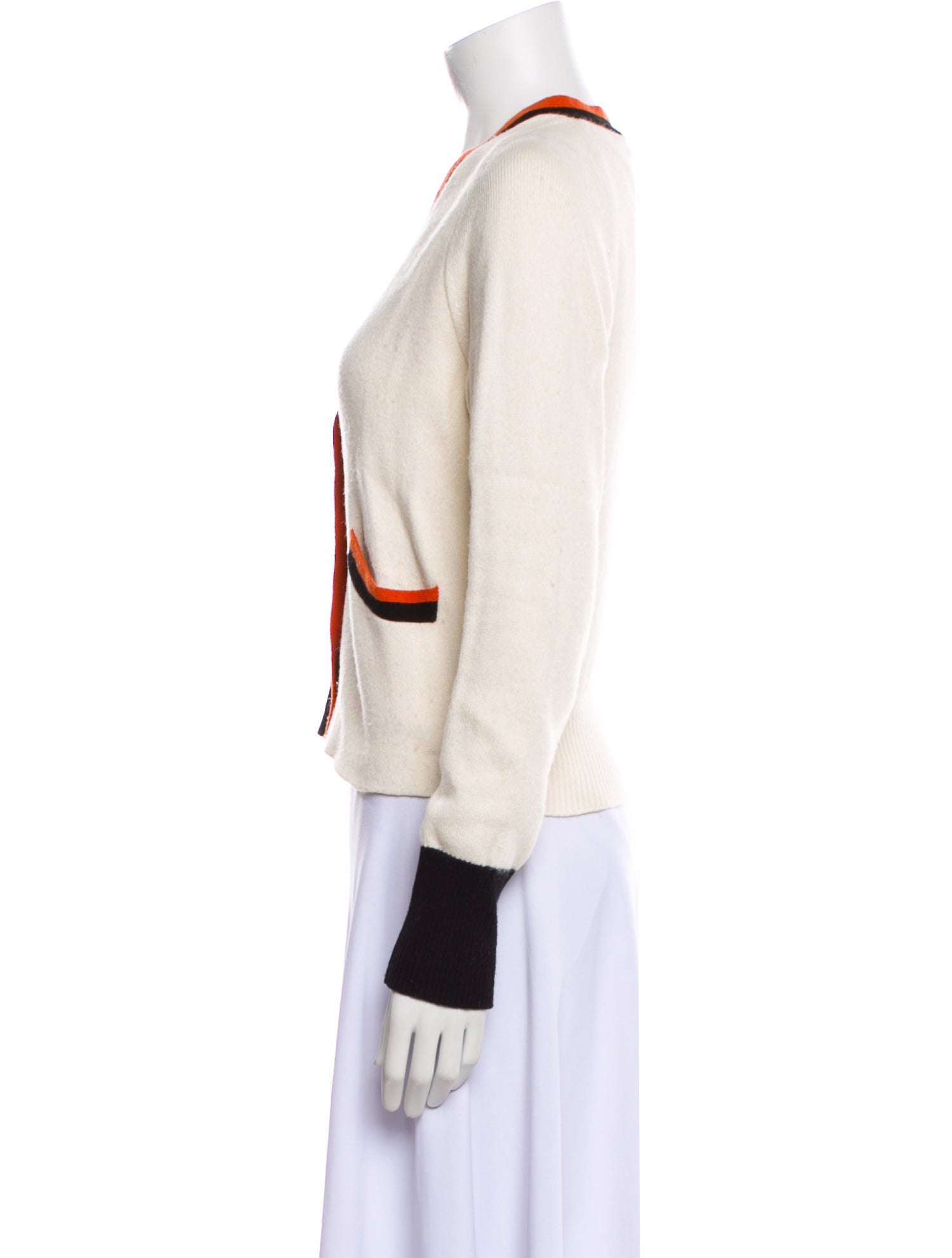 RE/DONE Wool Colorblock Pattern Sweater