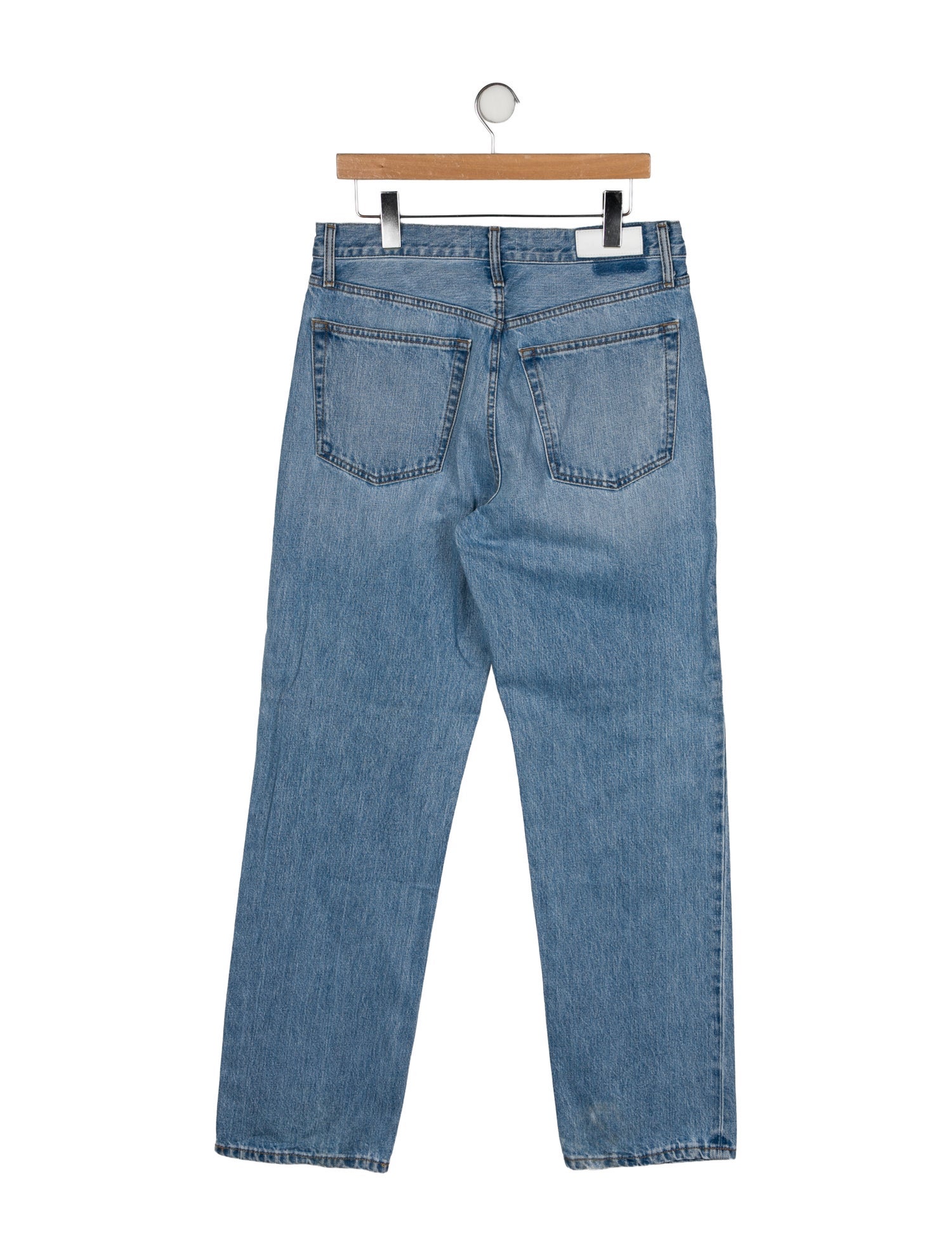 RE/DONE High-Rise Wide Leg Jeans