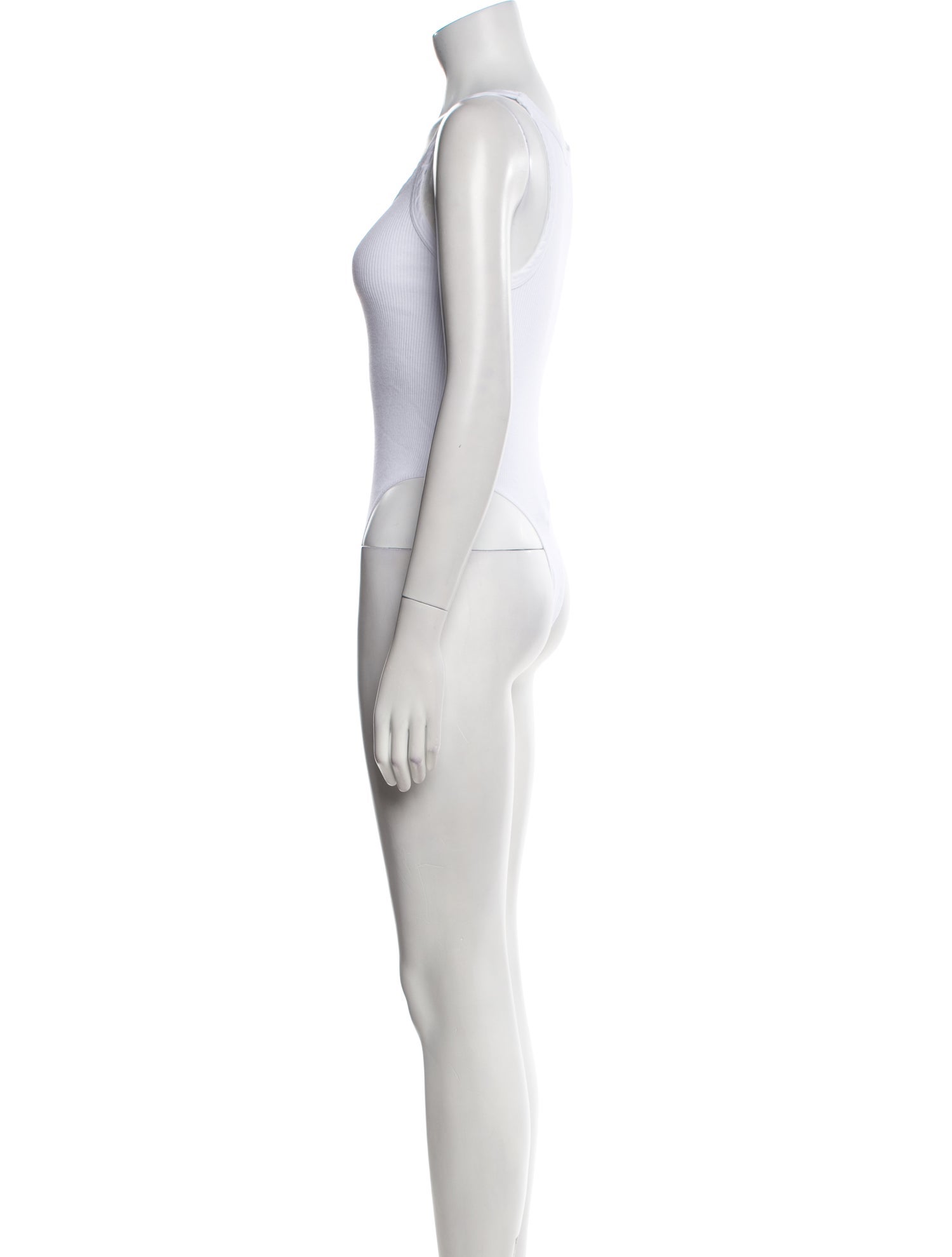 RE/DONE Scoop Neck Sleeveless Bodysuit