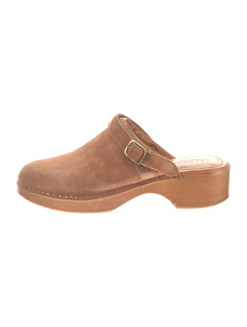 RE/DONE Suede Mules