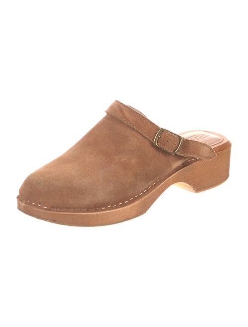 RE/DONE Suede Mules