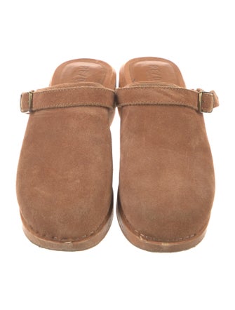 RE/DONE Suede Mules