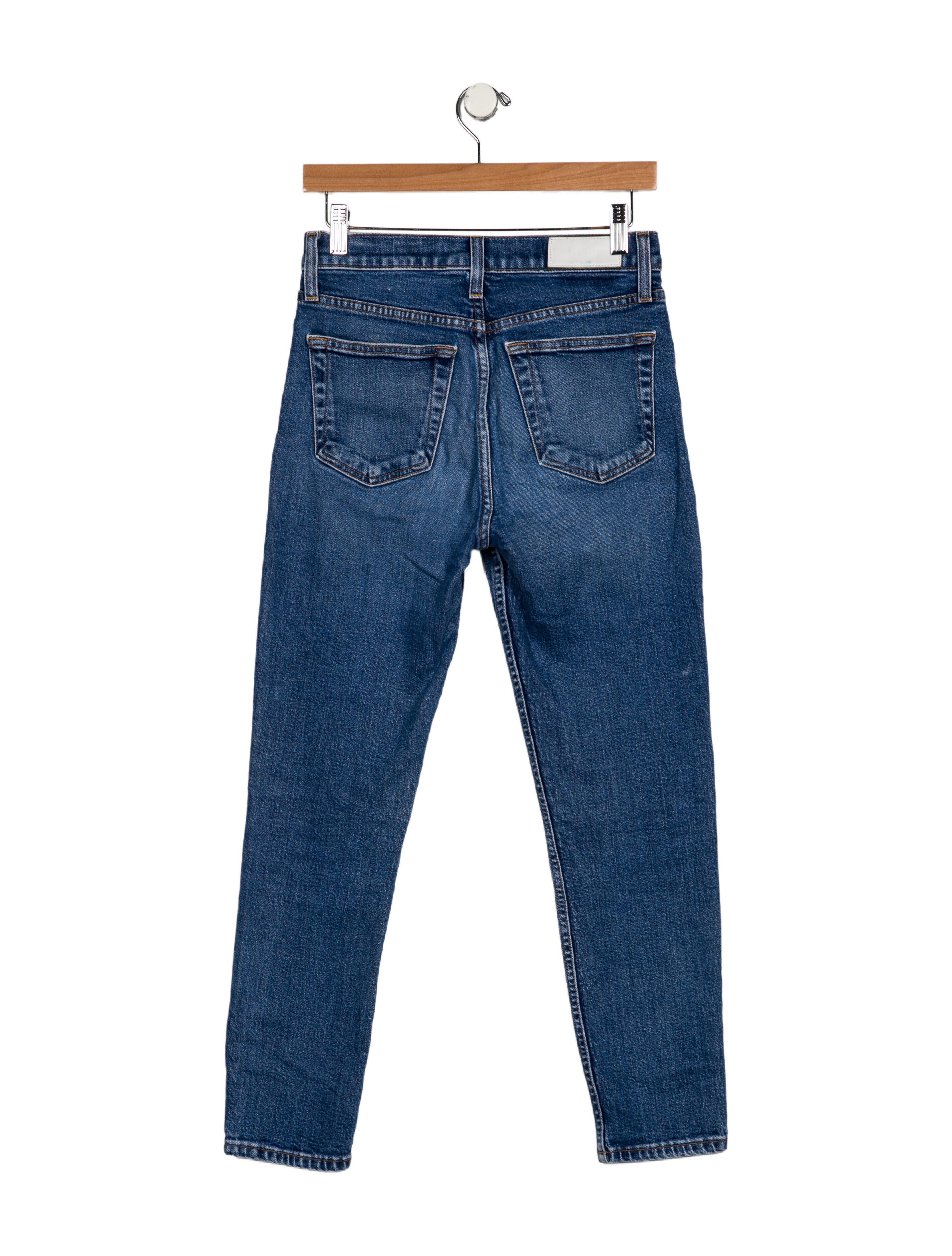 RE/DONE Mid-Rise Skinny Leg Jeans