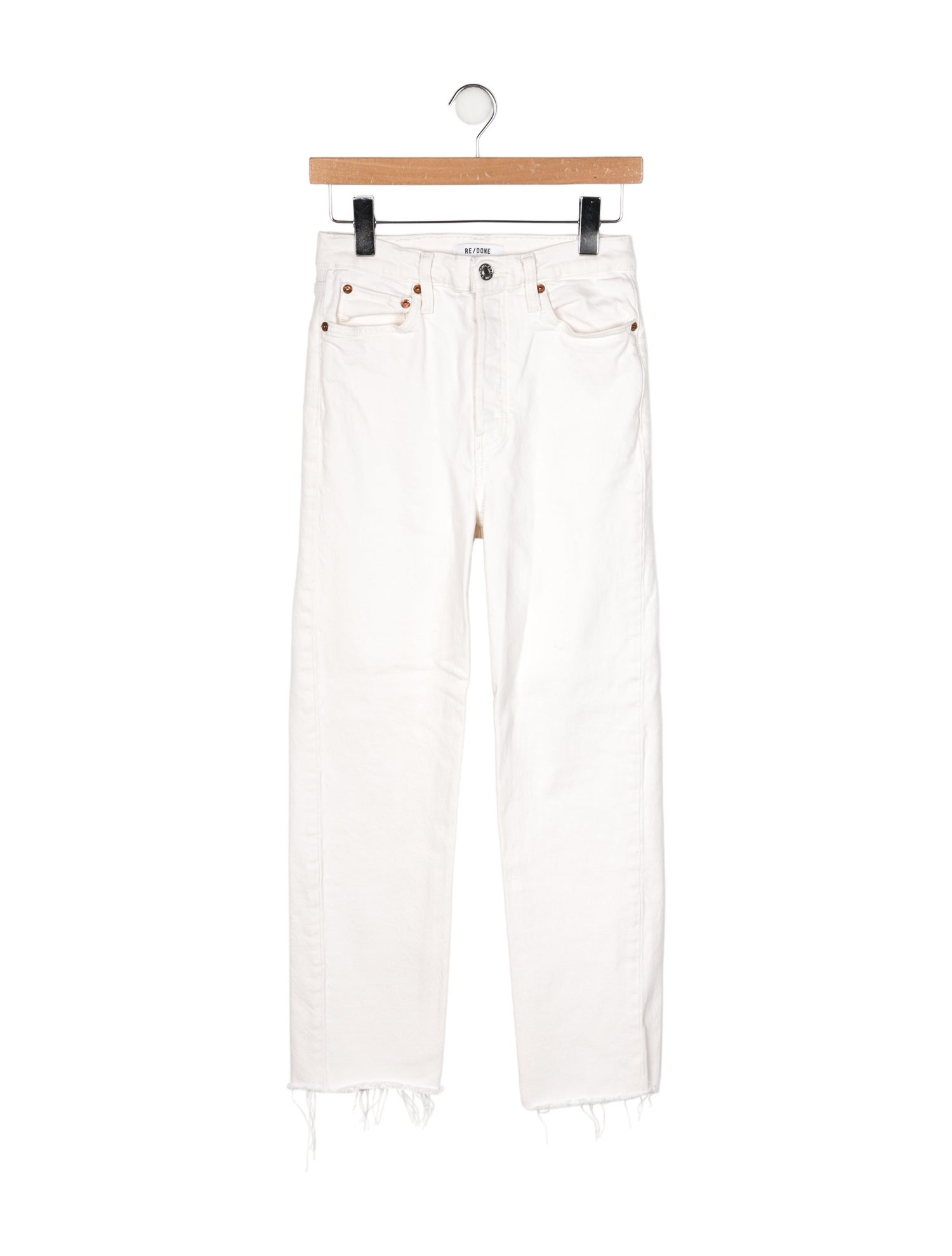 RE/DONE Straight Leg Pants