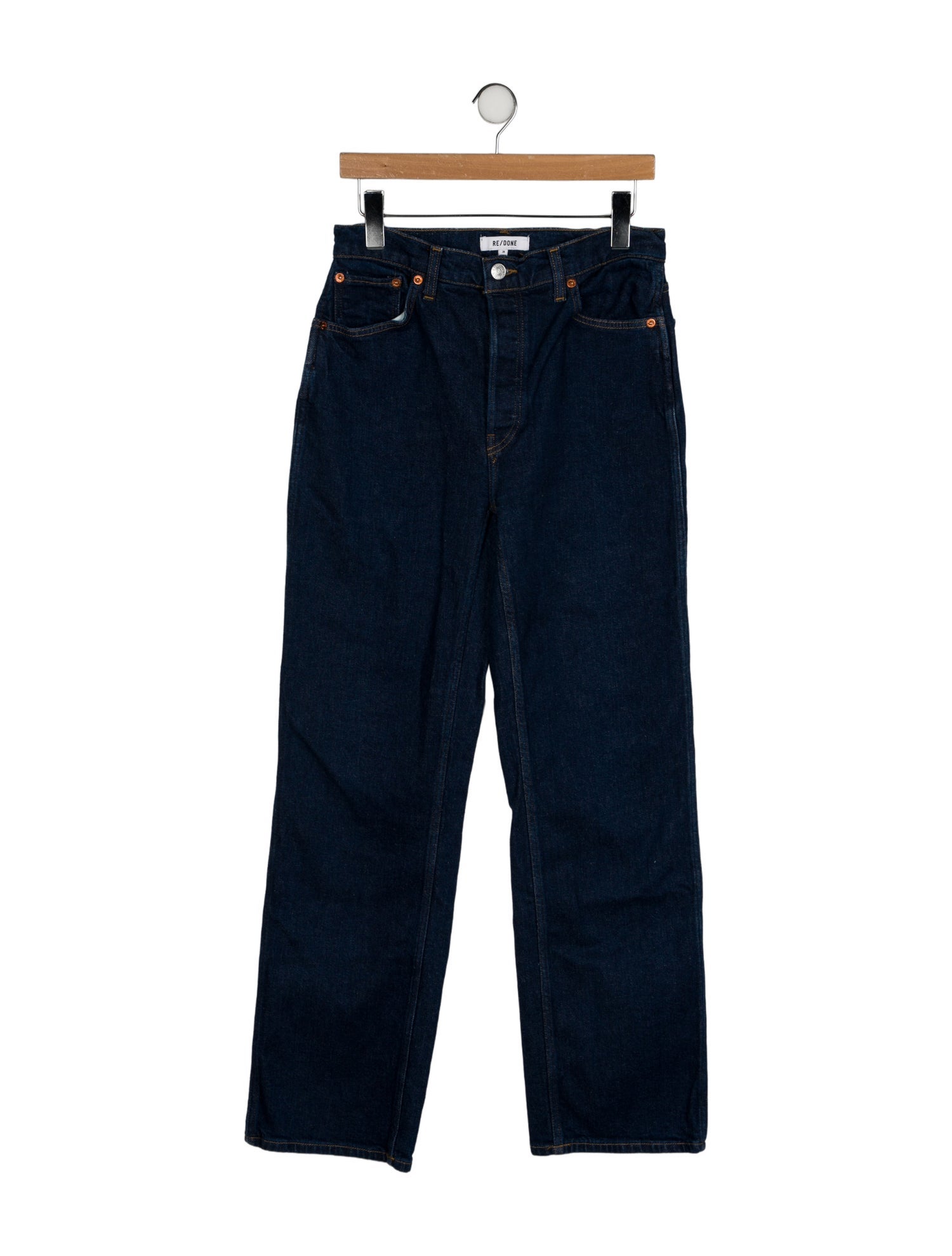 RE/DONE High-Rise Wide Leg Jeans