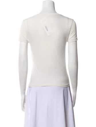 RE/DONE Graphic Print Crew Neck T-Shirt