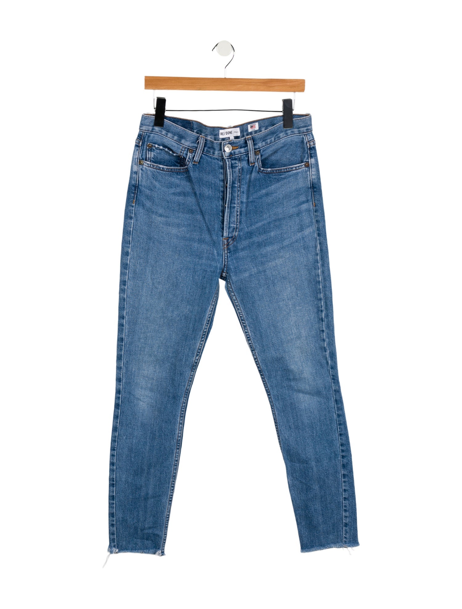 RE/DONE High-Rise Skinny Leg Jeans