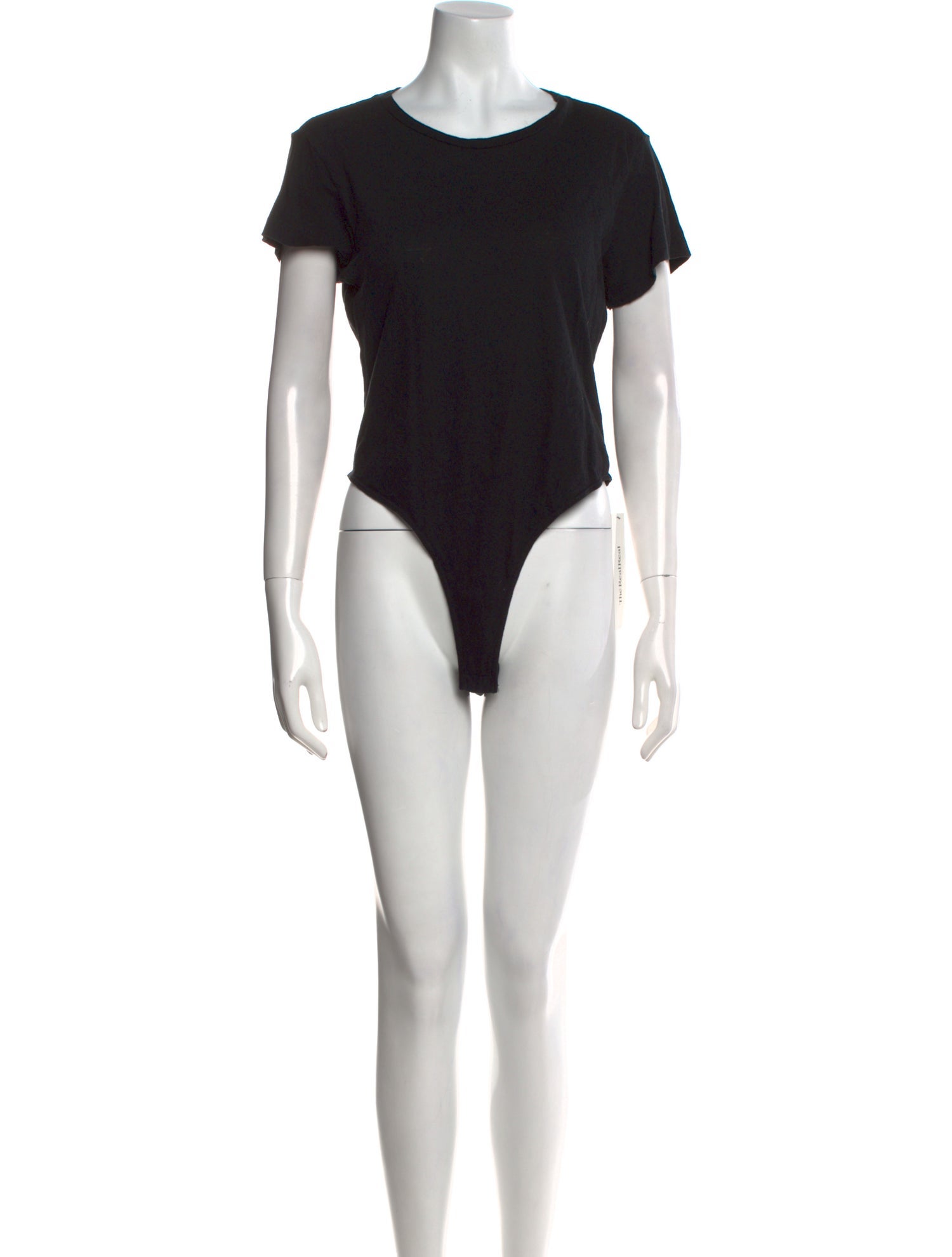RE/DONE Crew Neck Short Sleeve Bodysuit