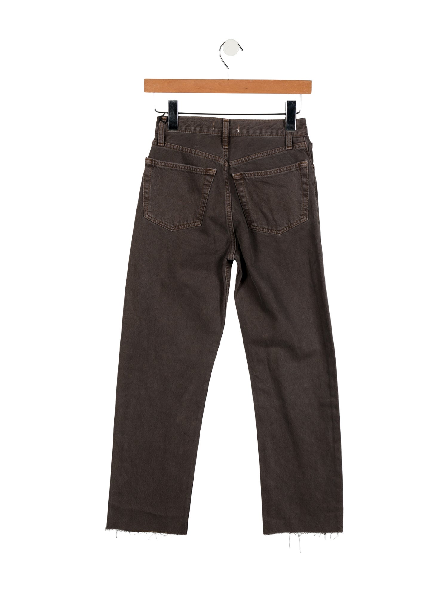 RE/DONE Mid-Rise Straight Leg Jeans