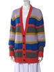 RE/DONE Striped Open Front Sweater