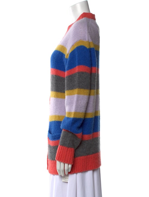 RE/DONE Striped Open Front Sweater