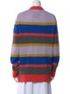 RE/DONE Striped Open Front Sweater