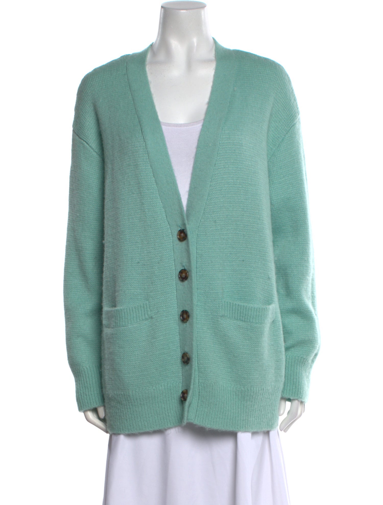 RE/DONE Nylon V-Neck Sweater