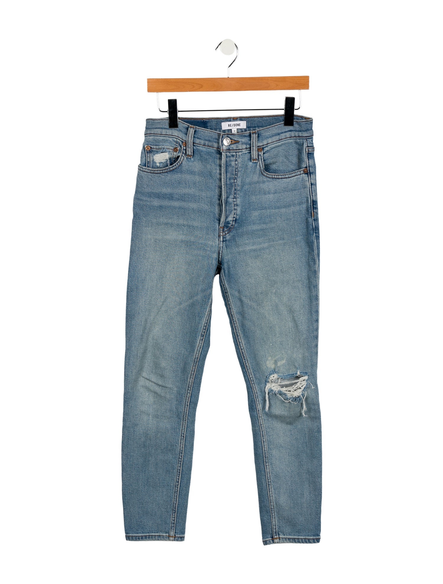 RE/DONE High-Rise Skinny Leg Jeans