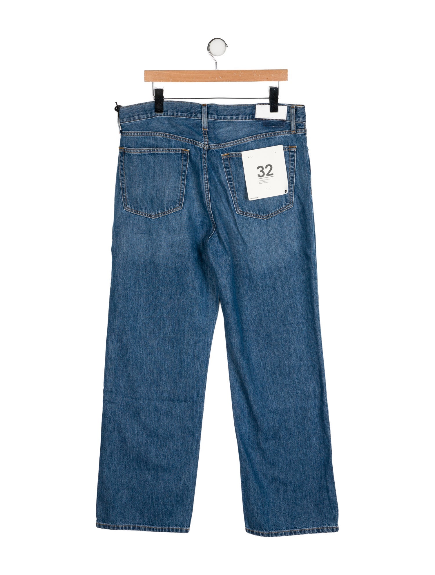 RE/DONE High-Rise Wide Leg Jeans w/ Tags
