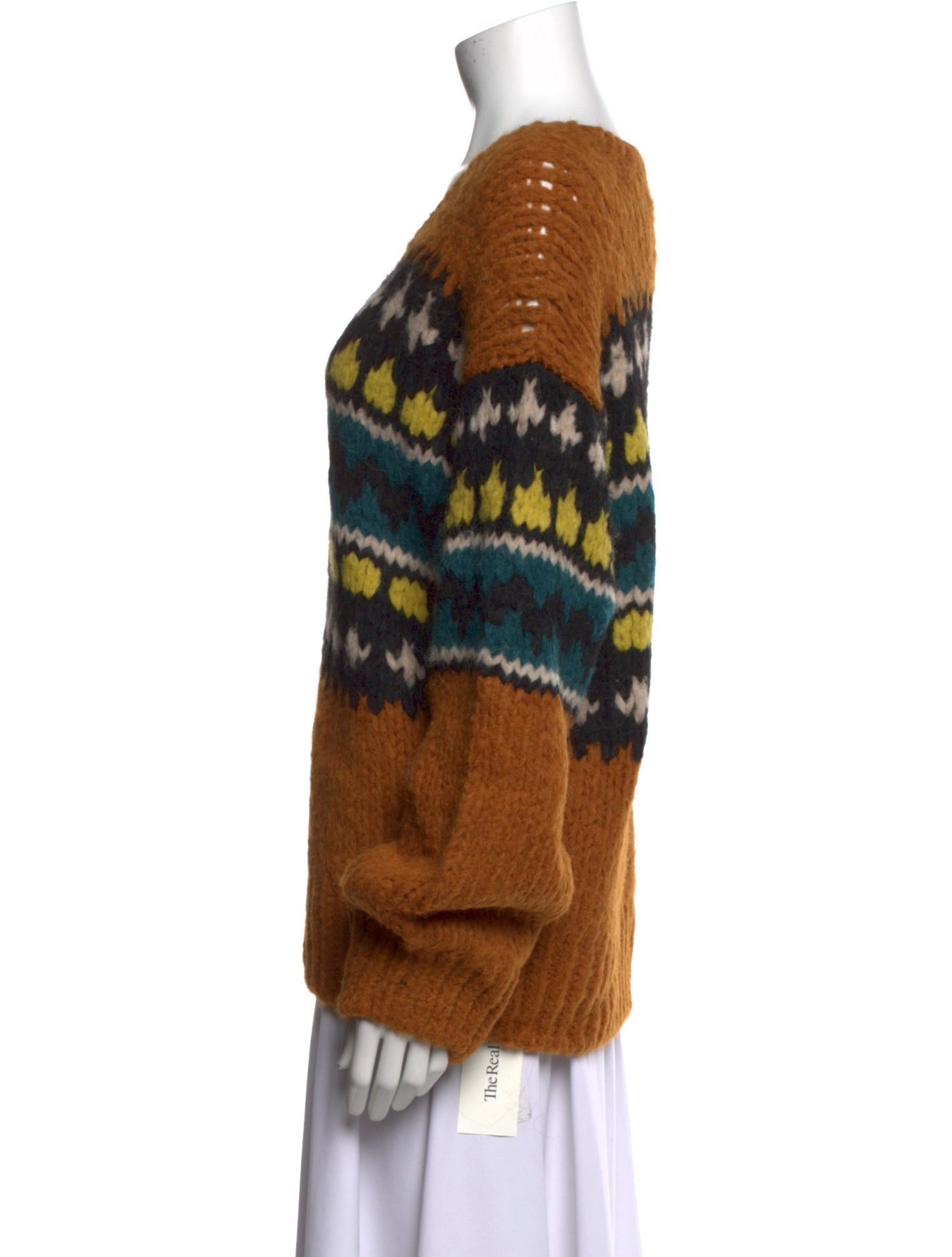 RE/DONE Alpaca Striped Sweater w/ Tags