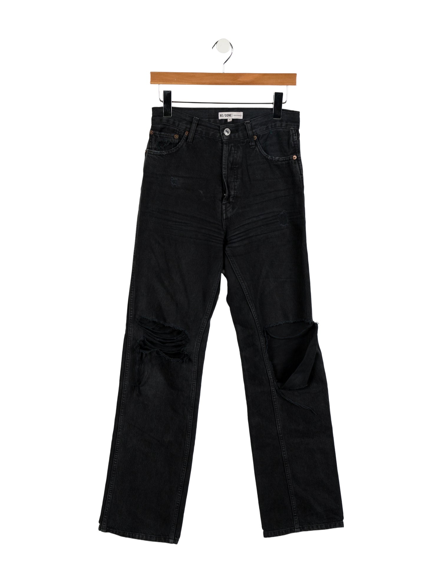 RE/DONE High-Rise Wide Leg Jeans