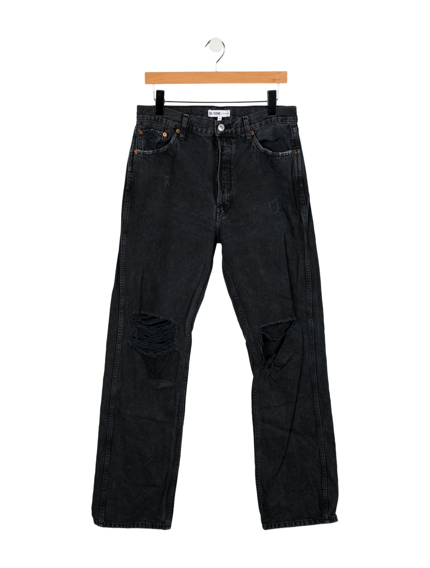 RE/DONE High-Rise Wide Leg Jeans