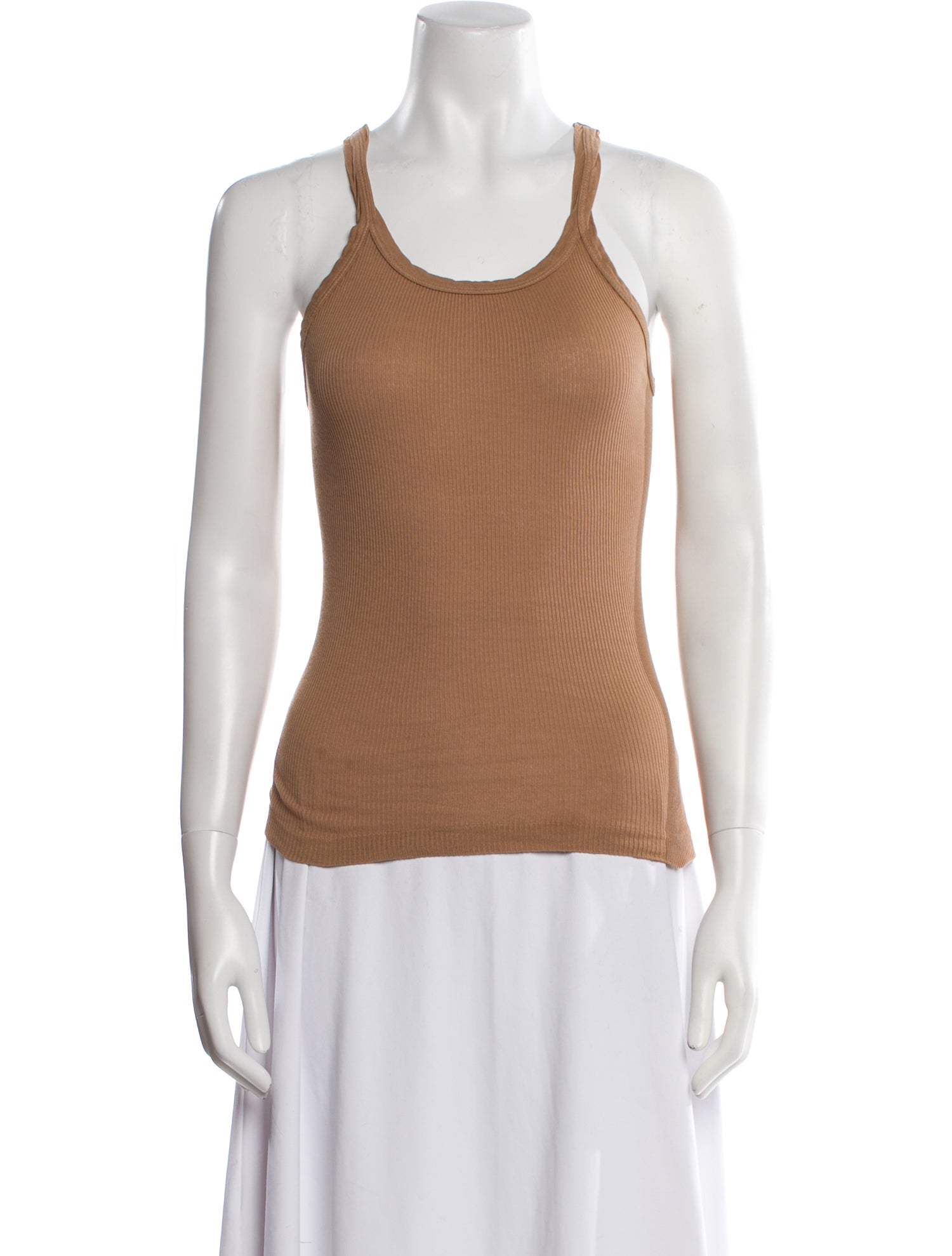 RE/DONE Scoop Neck Sleeveless Top