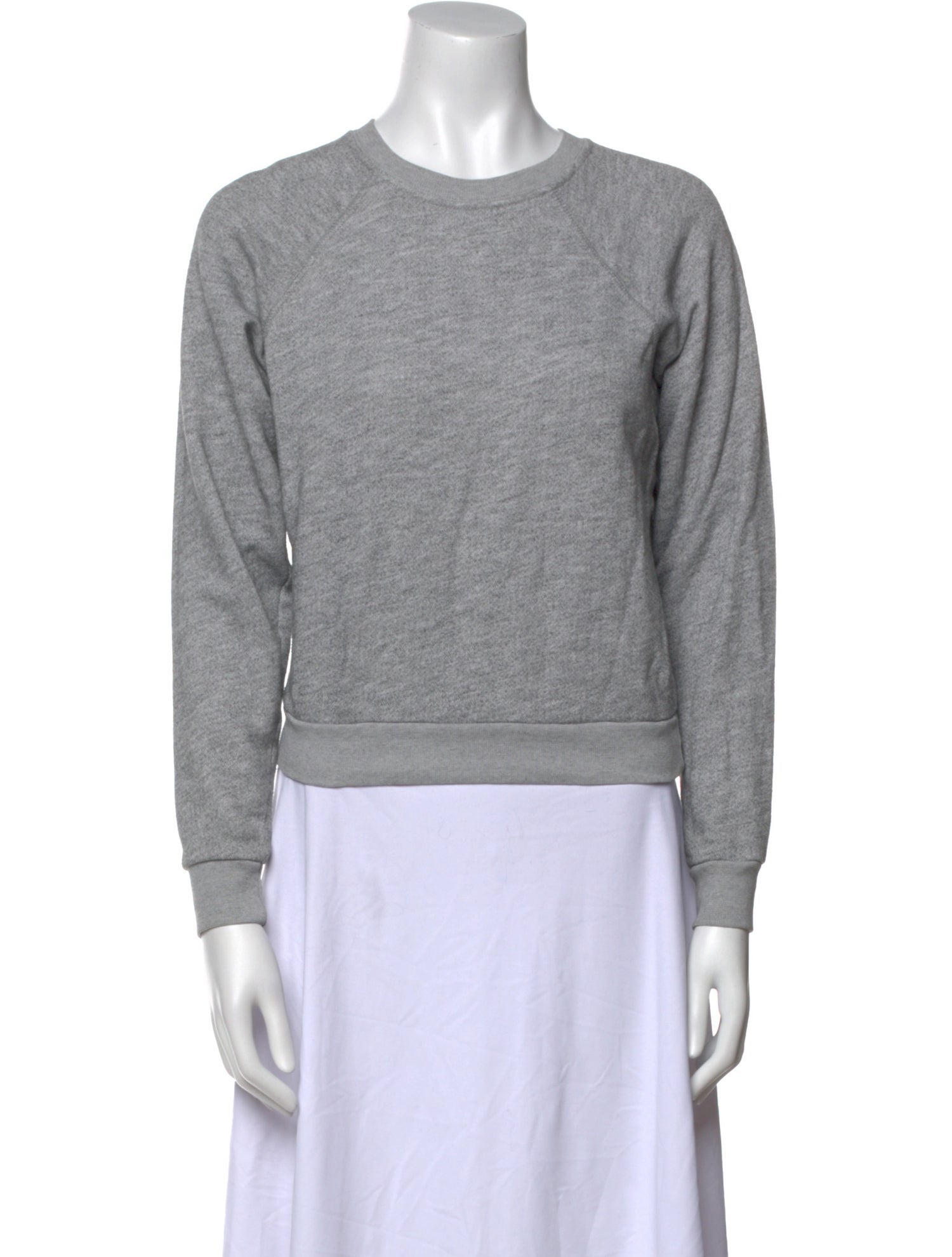 RE/DONE Crew Neck Long Sleeve Sweatshirt