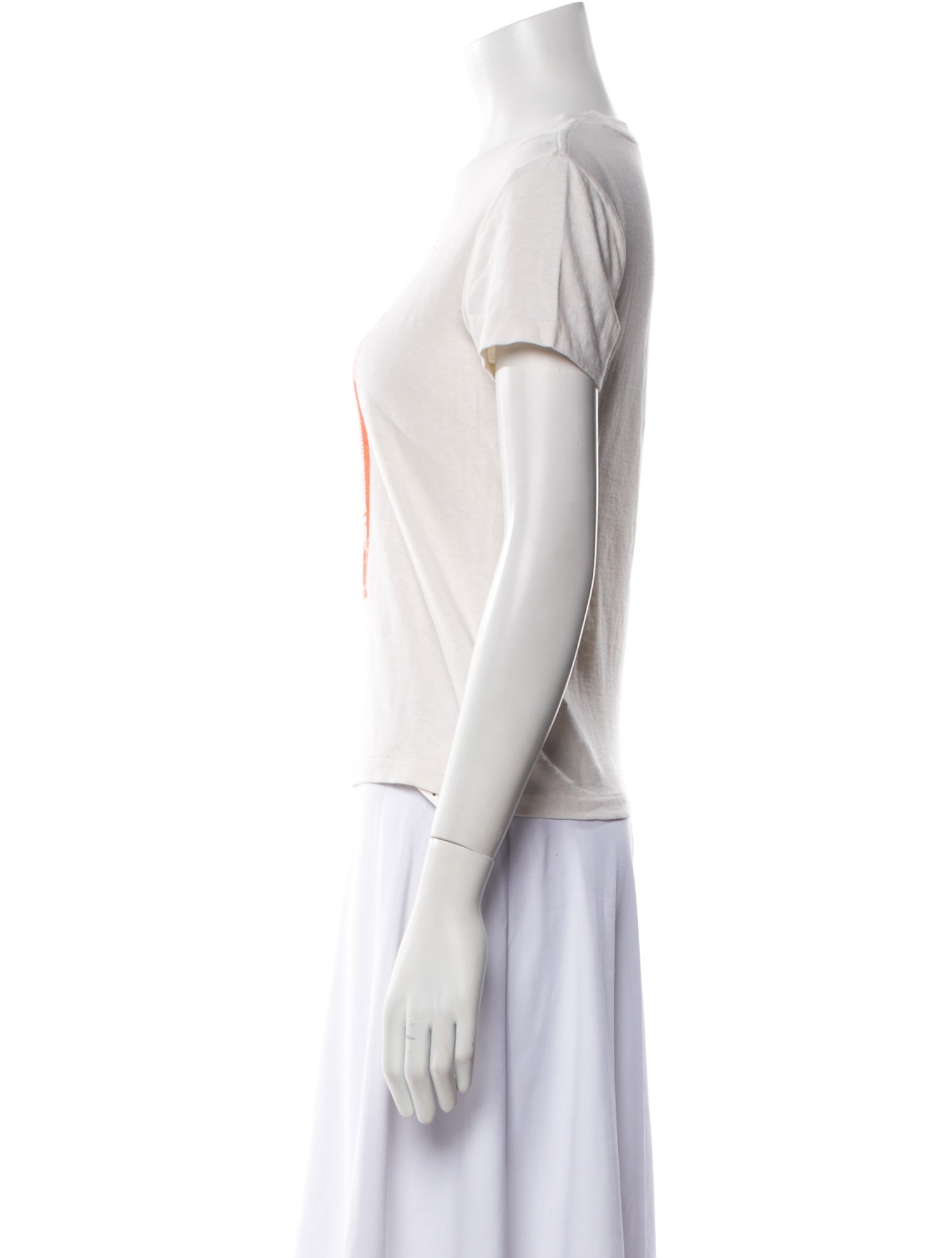 RE/DONE Graphic Print Crew Neck T-Shirt w/ Tags