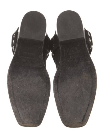 RE/DONE Suede Studded Accents Moto Boots