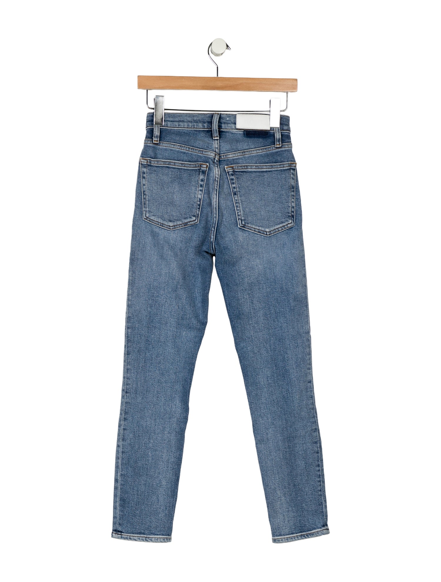 RE/DONE Mid-Rise Skinny Leg Jeans