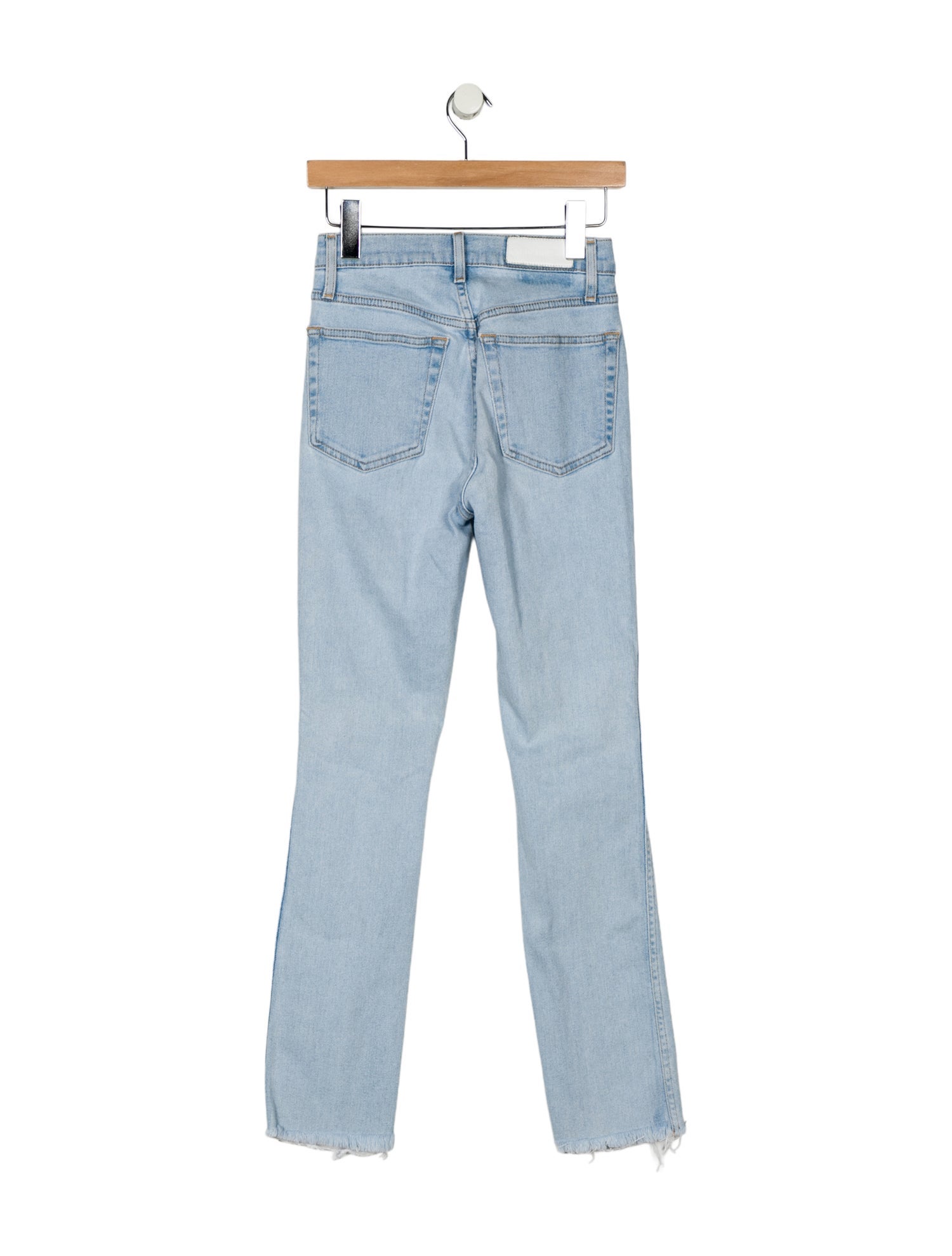 RE/DONE Mid-Rise Straight Leg Jeans