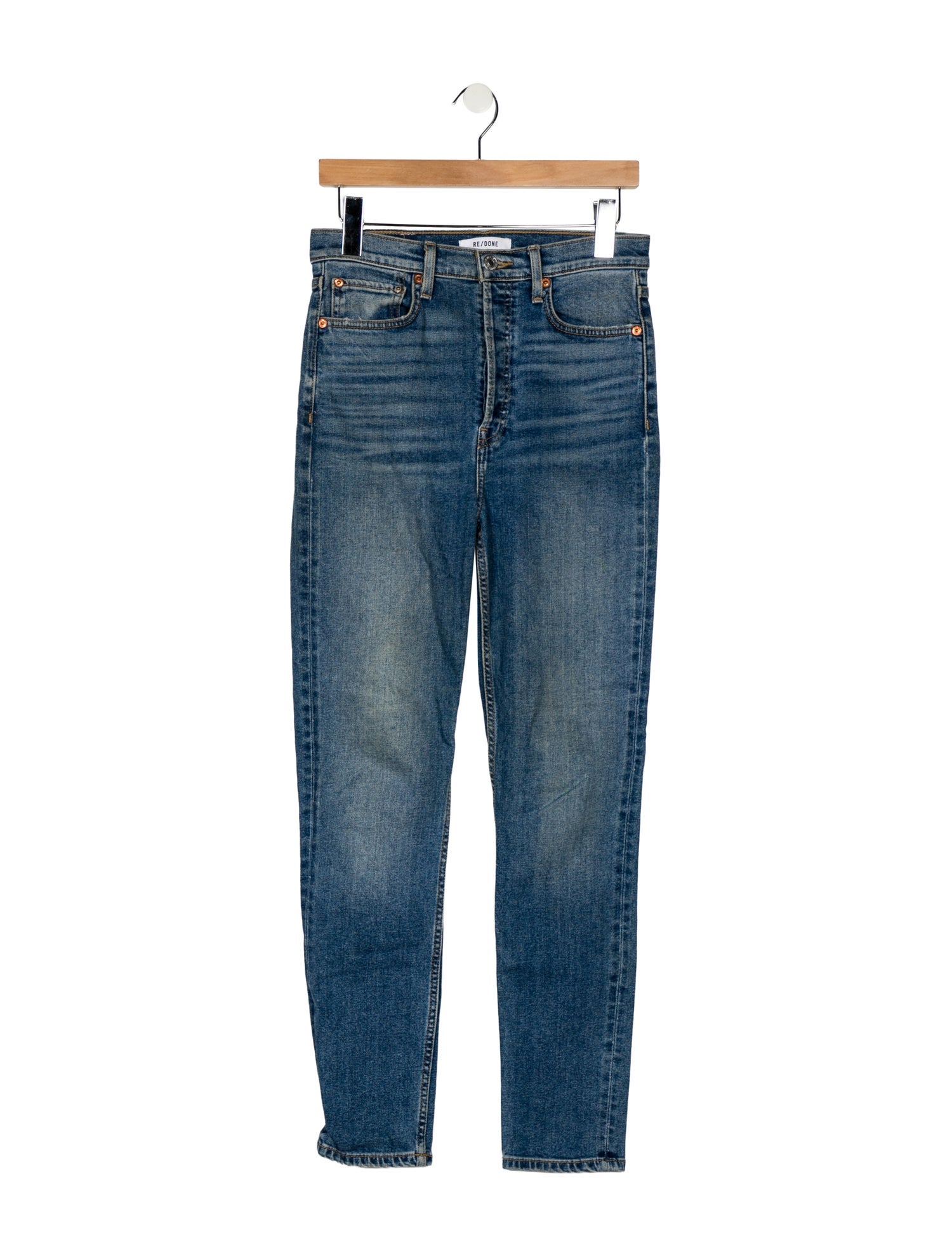 RE/DONE Mid-Rise Skinny Leg Jeans