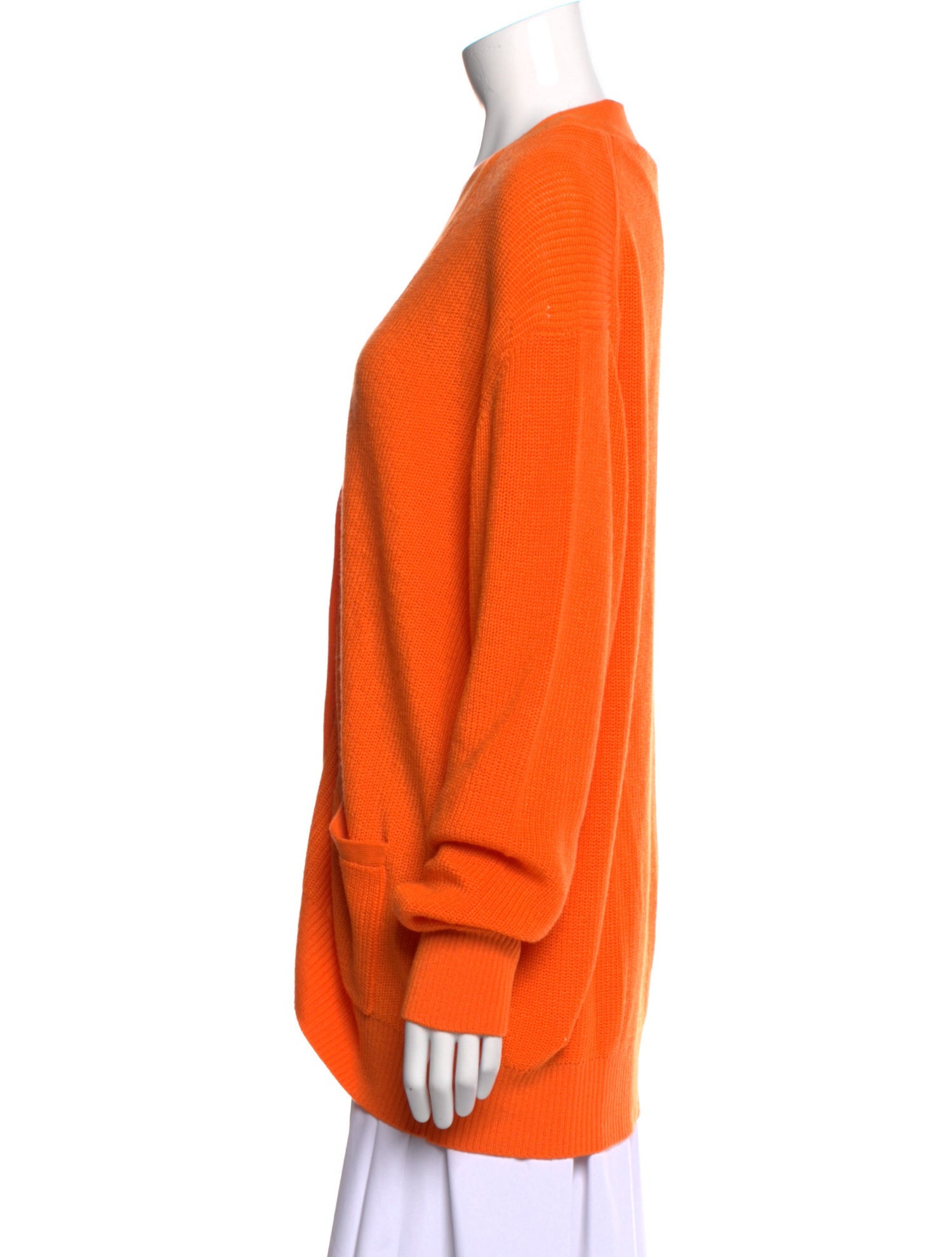 RE/DONE Plunge Neckline Sweater