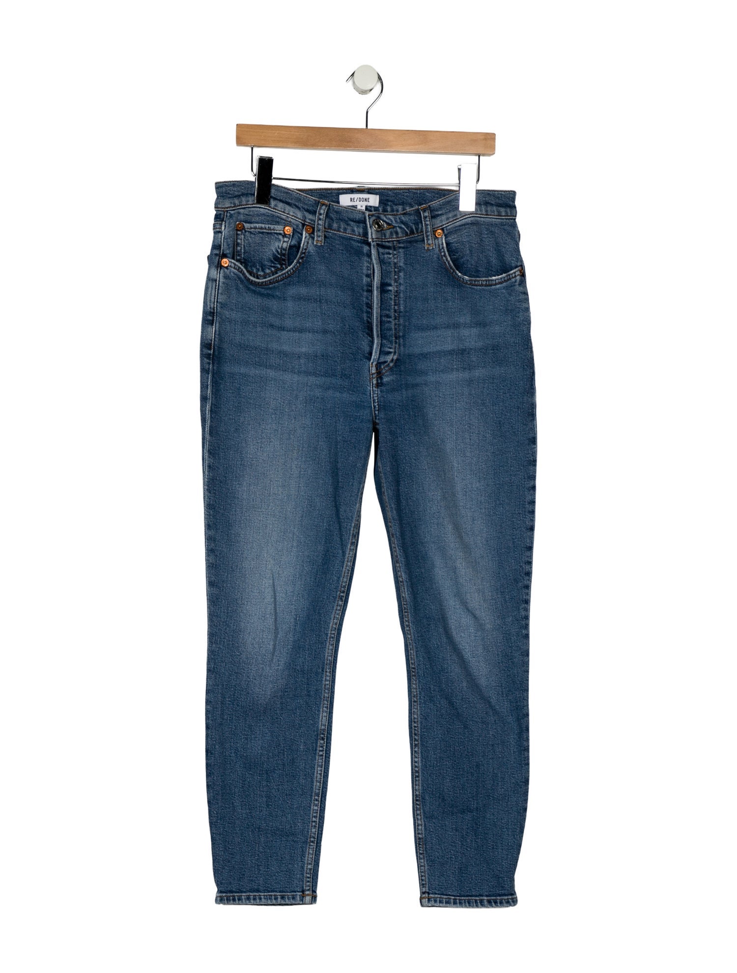 RE/DONE Mid-Rise Skinny Leg Jeans