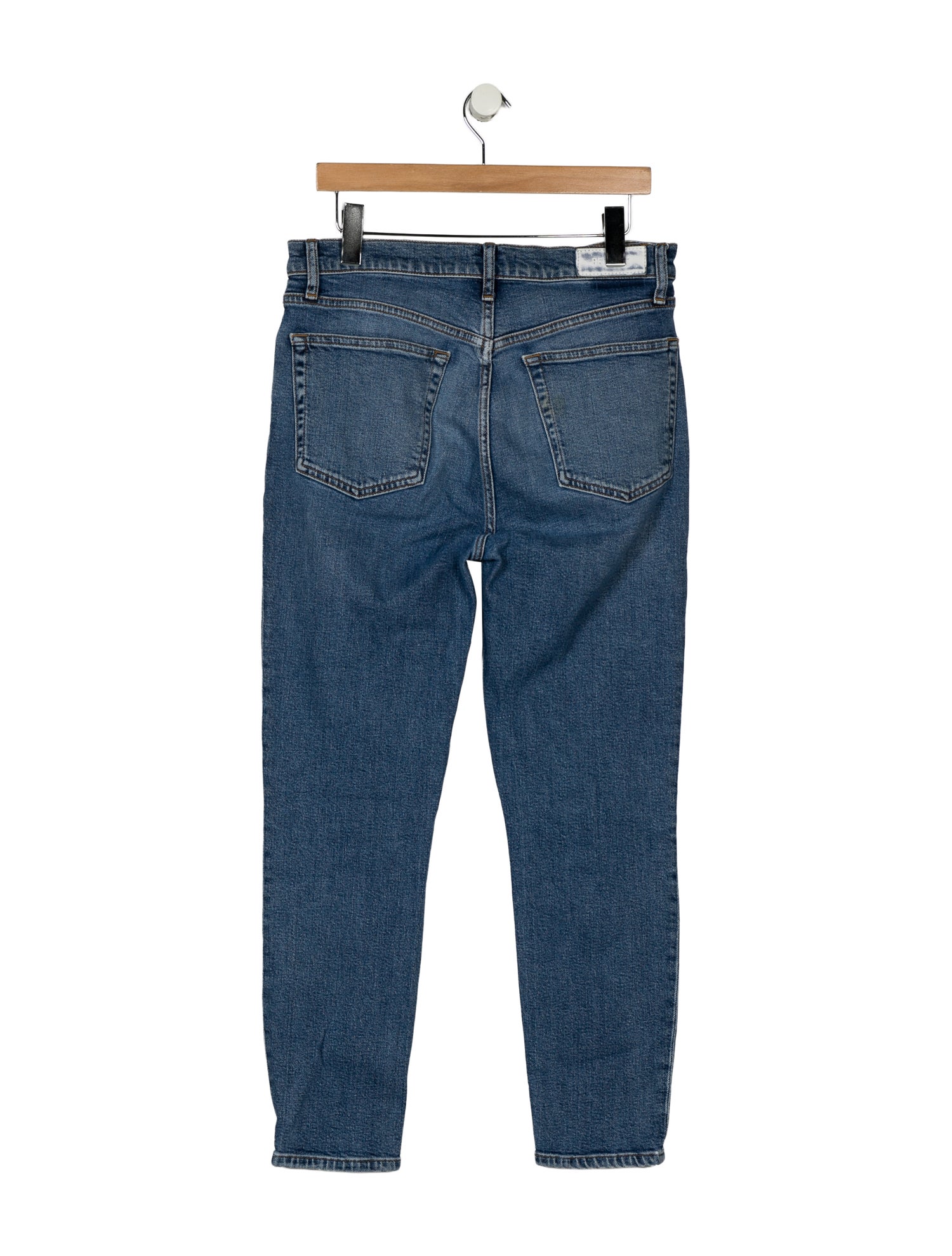 RE/DONE Mid-Rise Skinny Leg Jeans
