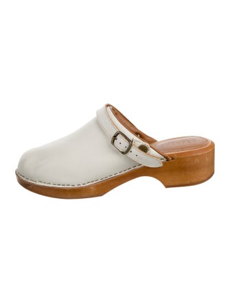 RE/DONE Leather Mules