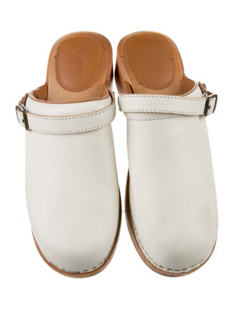 RE/DONE Leather Mules