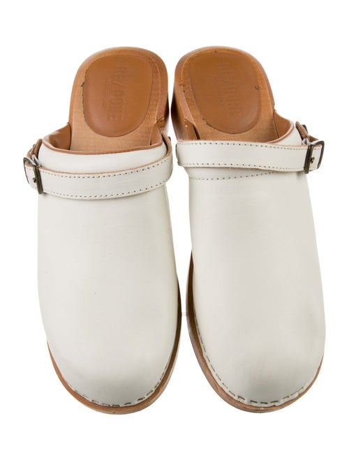 RE/DONE Leather Mules