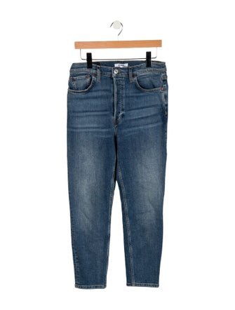 RE/DONE High-Rise Skinny Leg Jeans