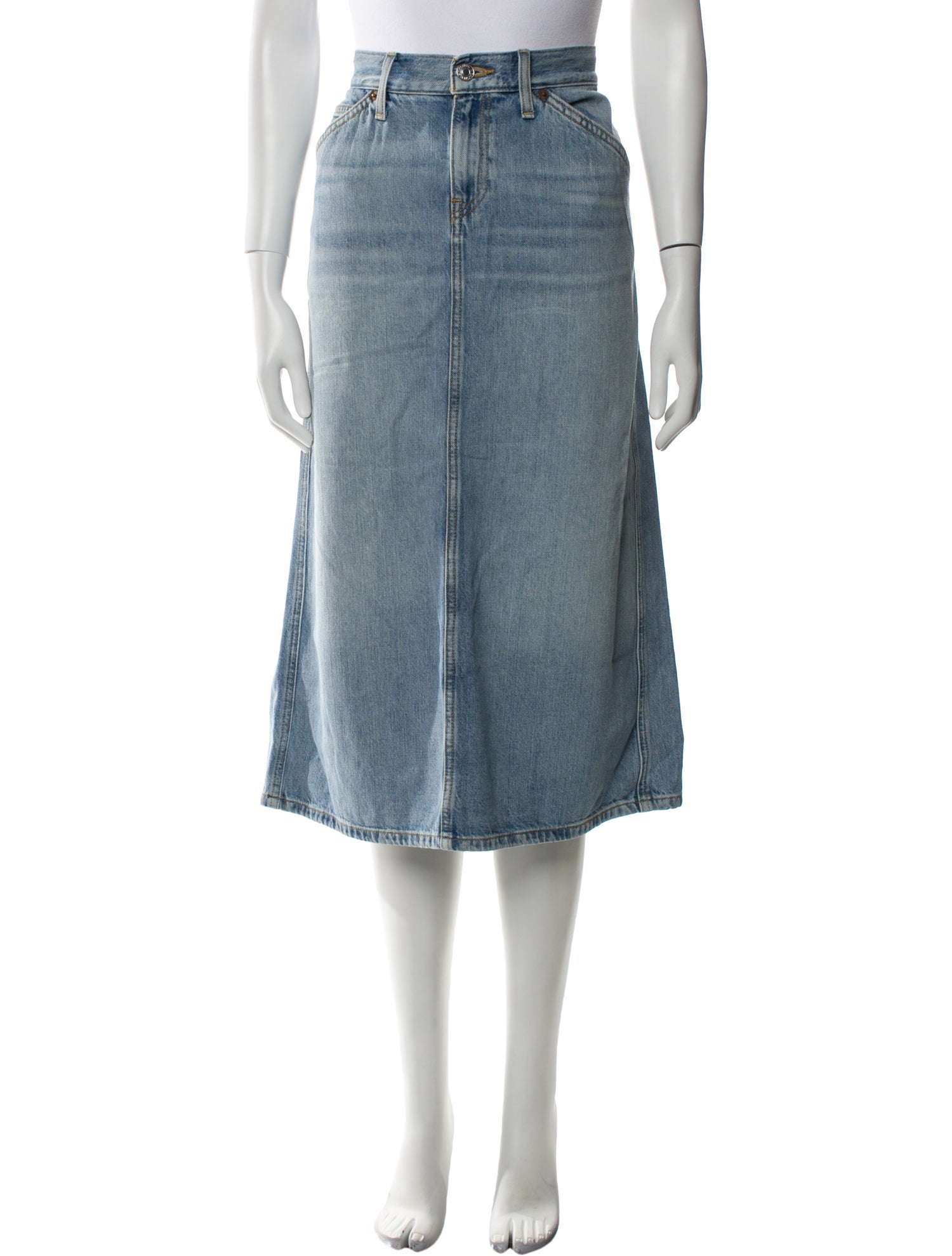 RE/DONE Midi Length Skirt