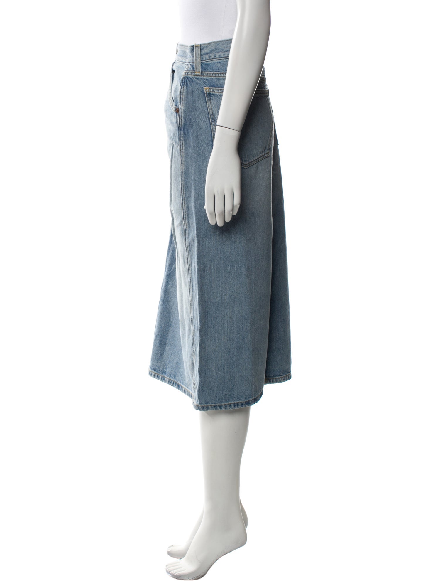 RE/DONE Midi Length Skirt