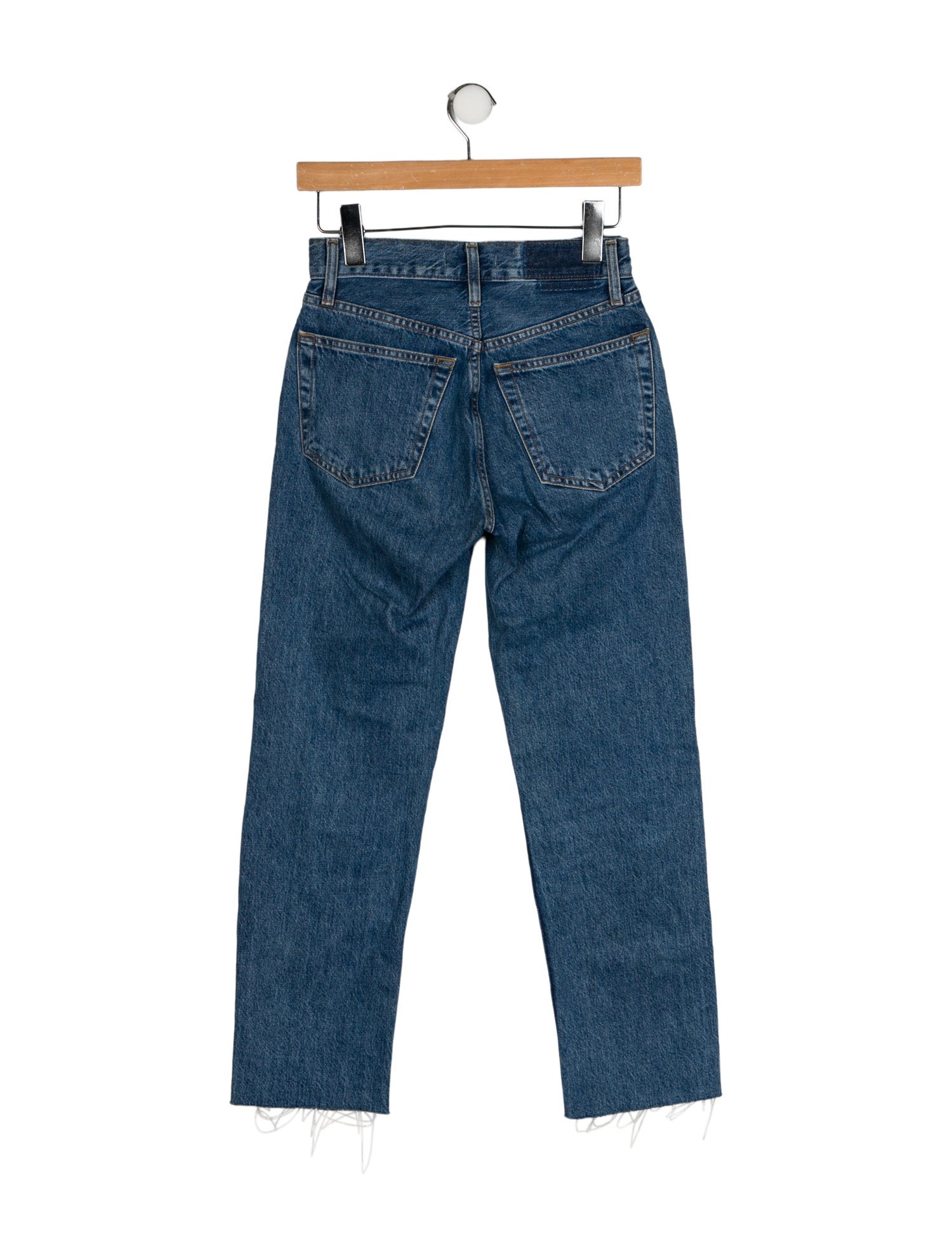 RE/DONE Mid-Rise Straight Leg Jeans