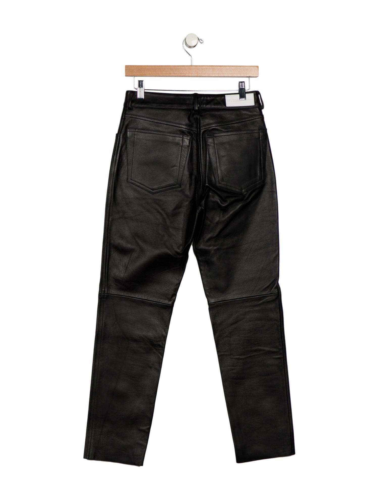 RE/DONE High-Rise Straight Leg Jeans
