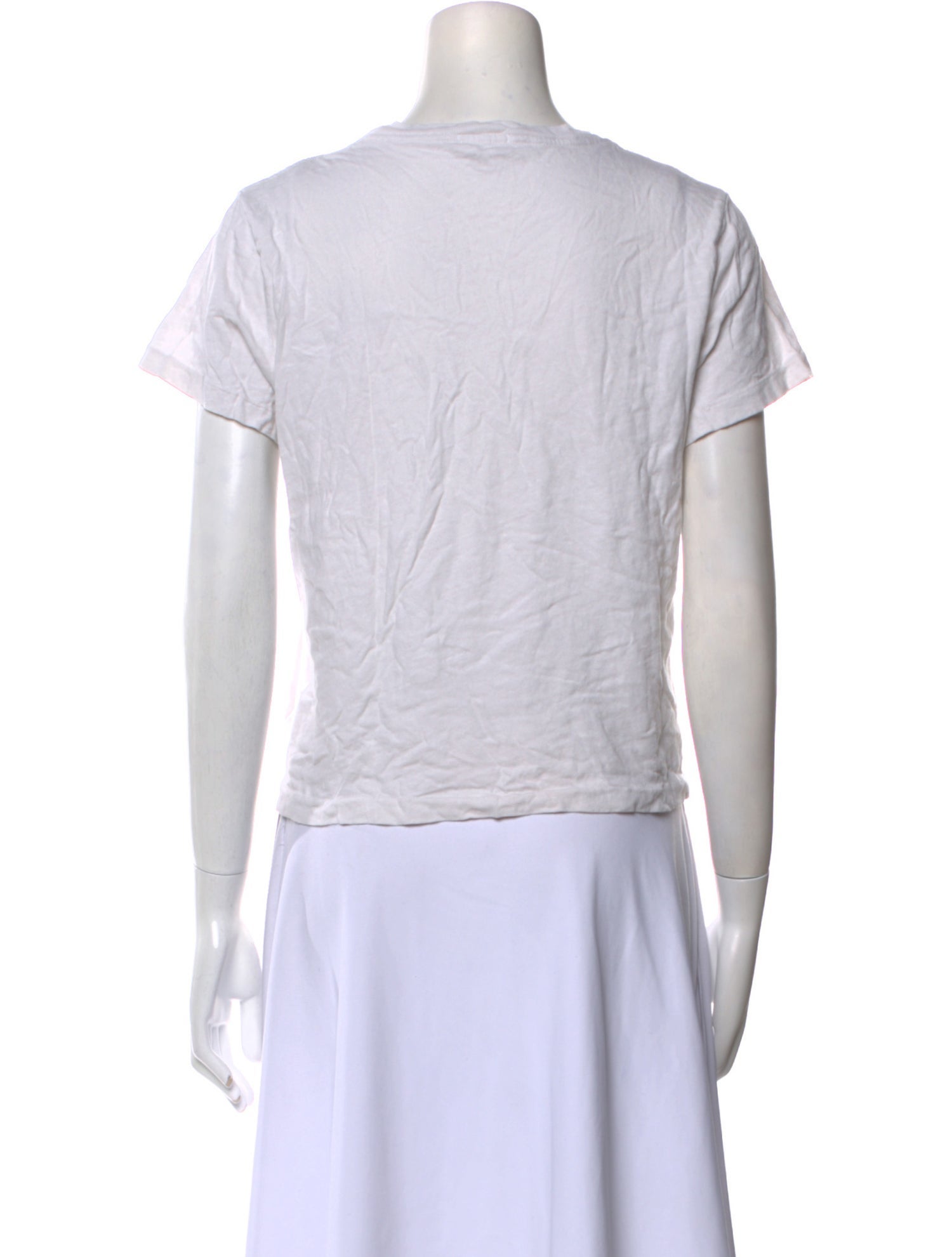 RE/DONE Graphic Print Crew Neck T-Shirt