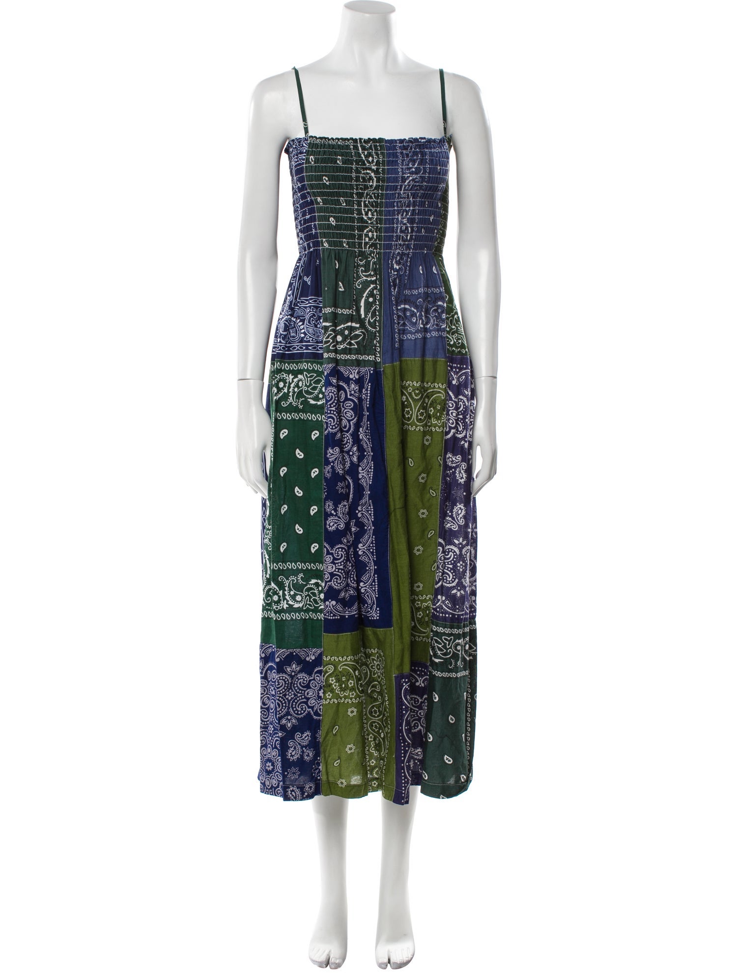 RE/DONE Printed Midi Length Dress