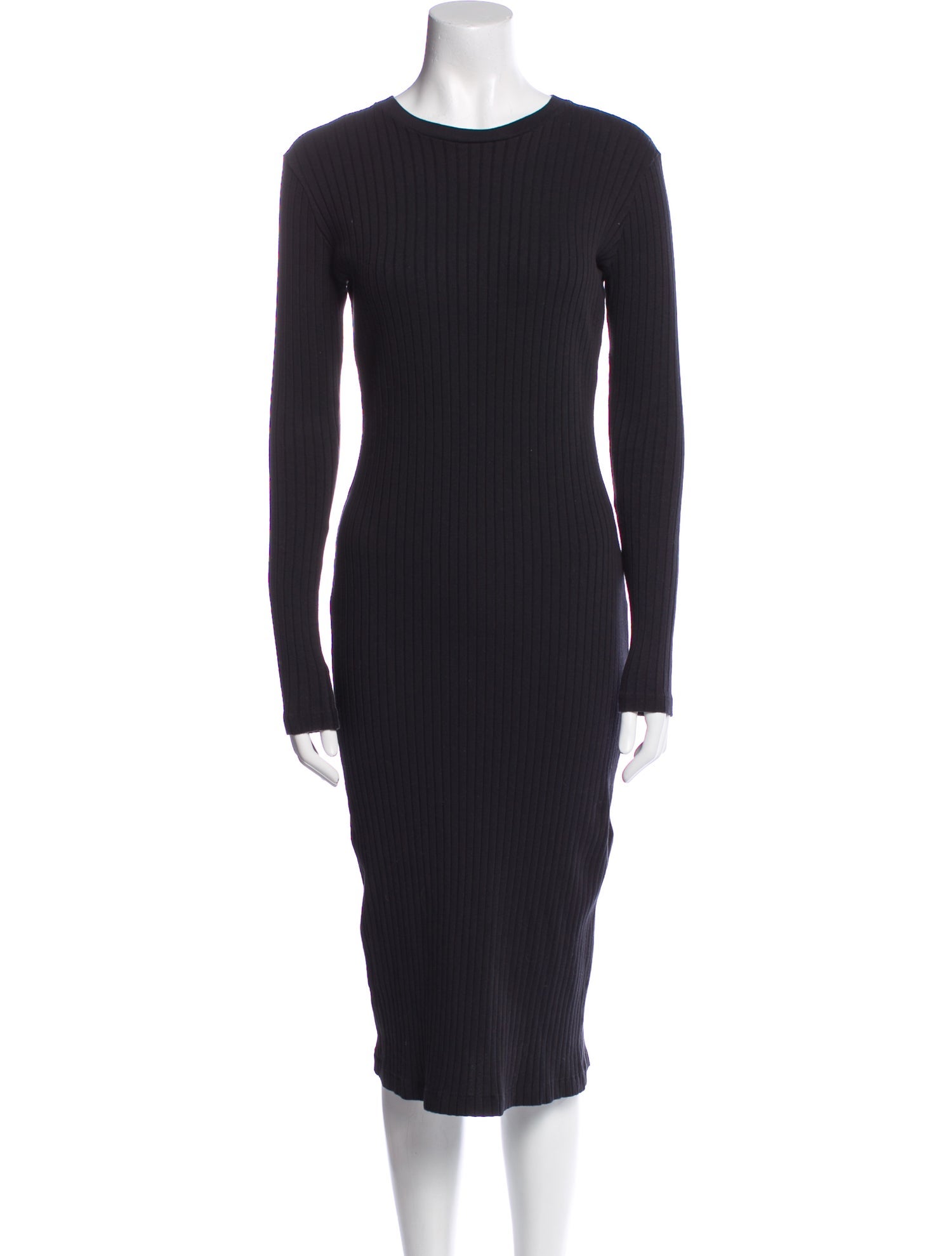 RE/DONE Crew Neck Midi Length Dress