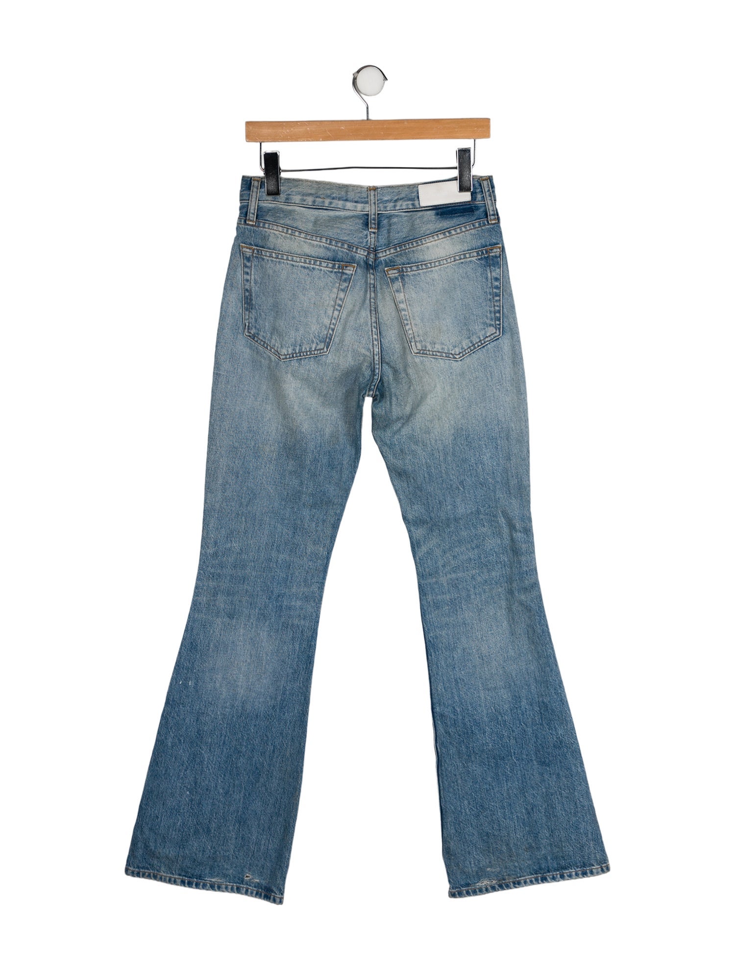 RE/DONE Mid-Rise Wide Leg Jeans